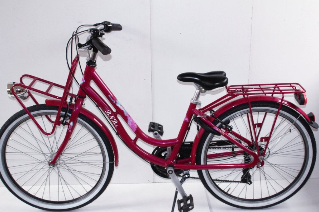 Als nieuwe 24 inch BNB meisjesfiets - 7 speed, Ophalen, 24 inch, Velgrem, Zo goed als nieuw
