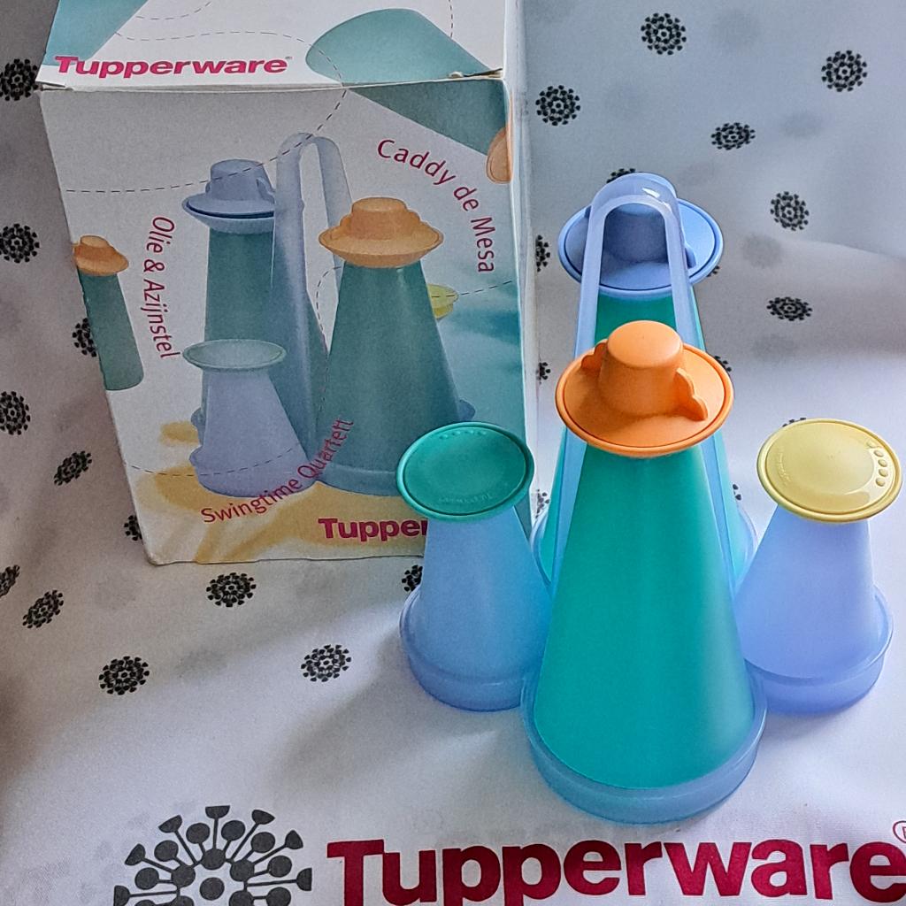 Set à vinaigrette Tupperware, huile, vinaigre, poivre, sel,, Enlèvement ou Envoi, Neuf