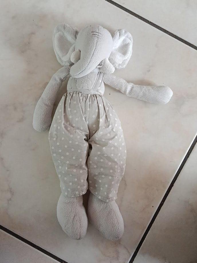 knuffel olifant zara home jongen (doos mei 2026), Kinderen en Baby's, Ophalen of Verzenden, Zo goed als nieuw, Olifant