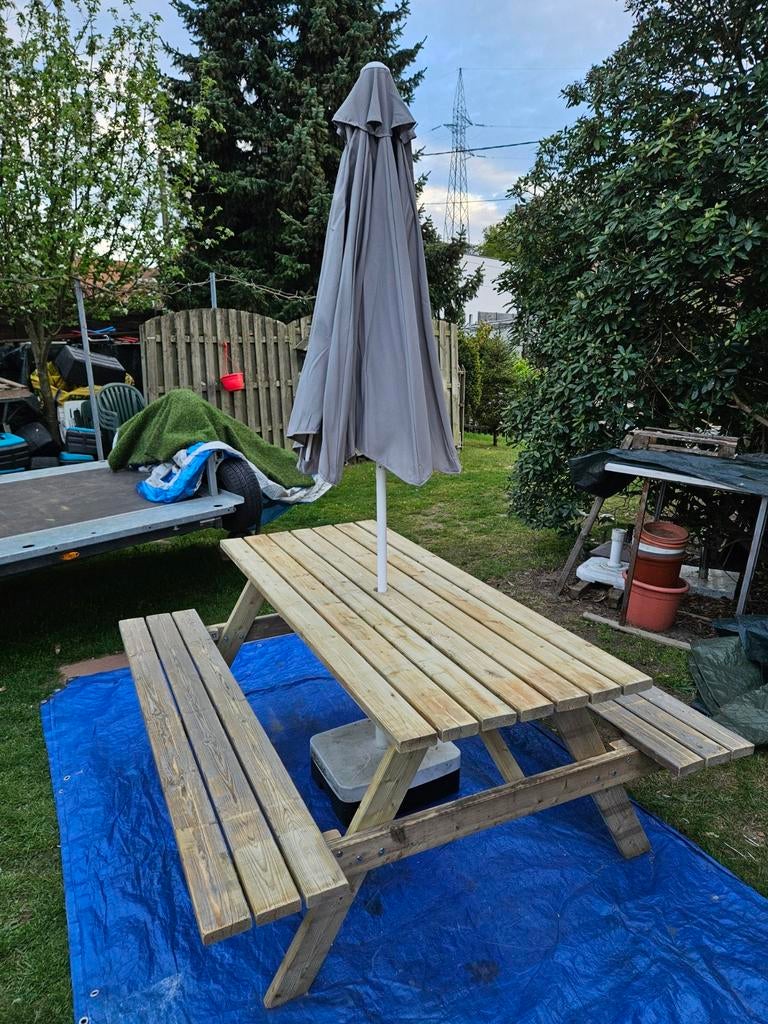 Picknicktafels geïmpregneerd Nieuwe L=180cm in Houthalen, Ophalen