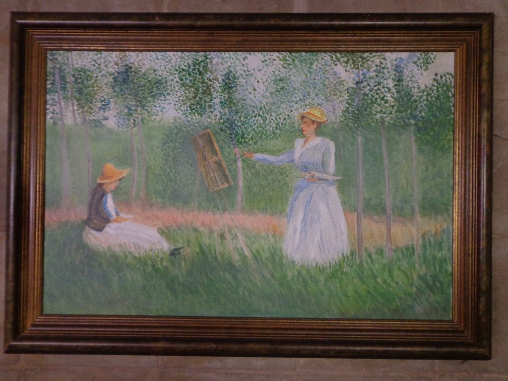 Gereproduceerd door Claude Monet, Ophalen