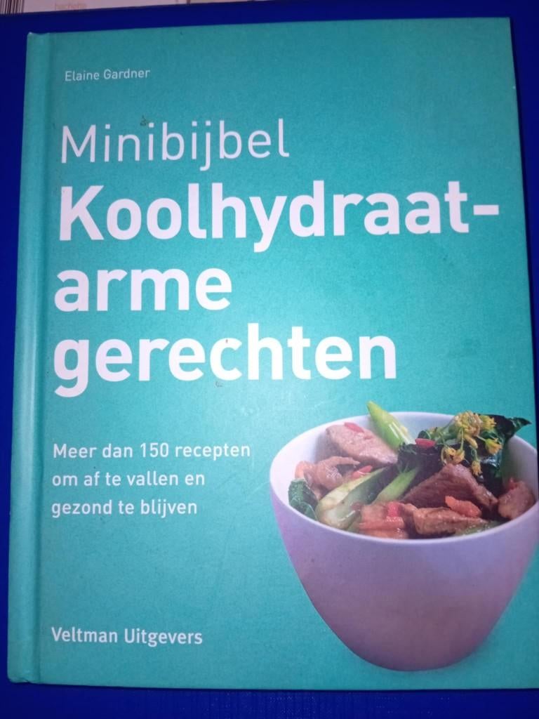 boek koolhydraat-arme gerechten, Boeken, Hoofdgerechten, Gezond koken, Nieuw, Ophalen of Verzenden