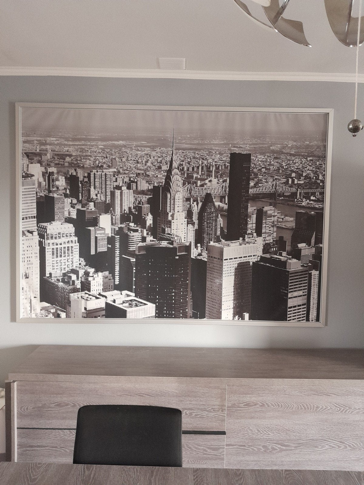 Grande photo de New-York, Antiquités & Art, Art | Dessins & Photographie, Enlèvement, Photo