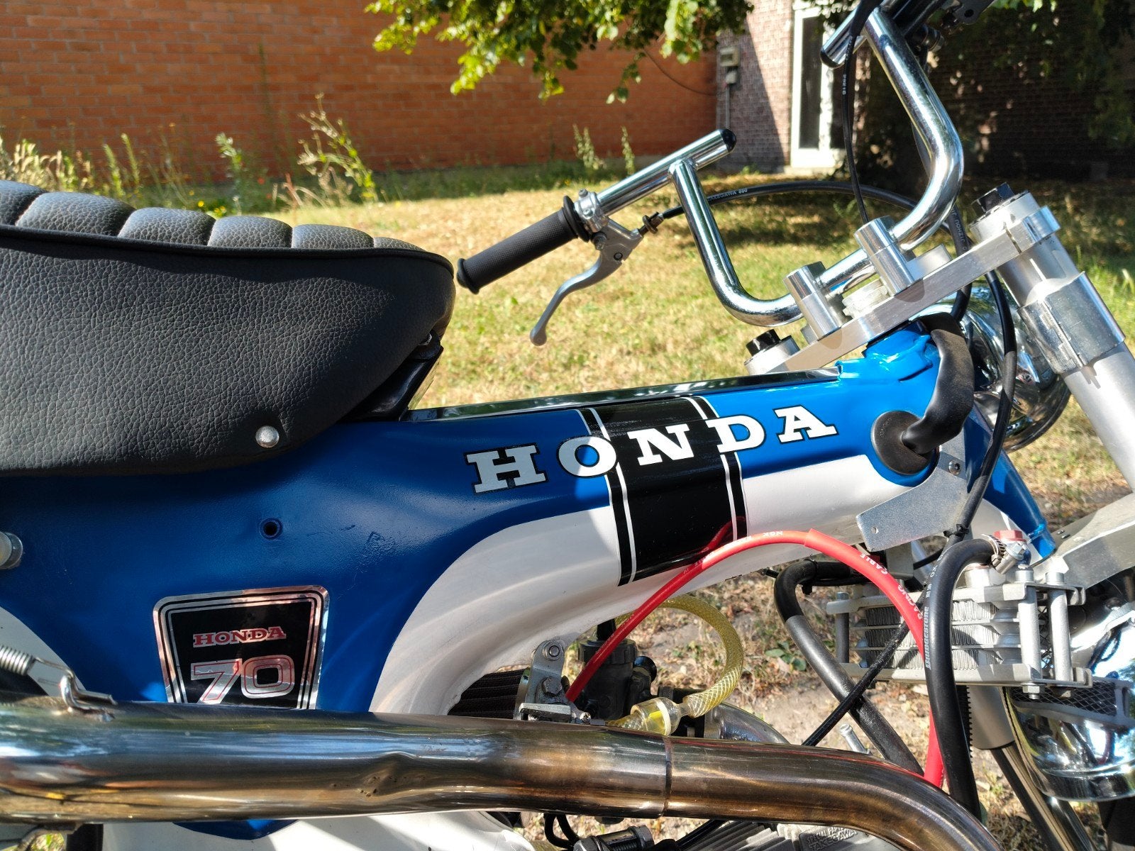 Honda CT70 Motodax ROLLING FRAME / MOTOR (BIJNA) WEG, Fietsen en Brommers, Ophalen