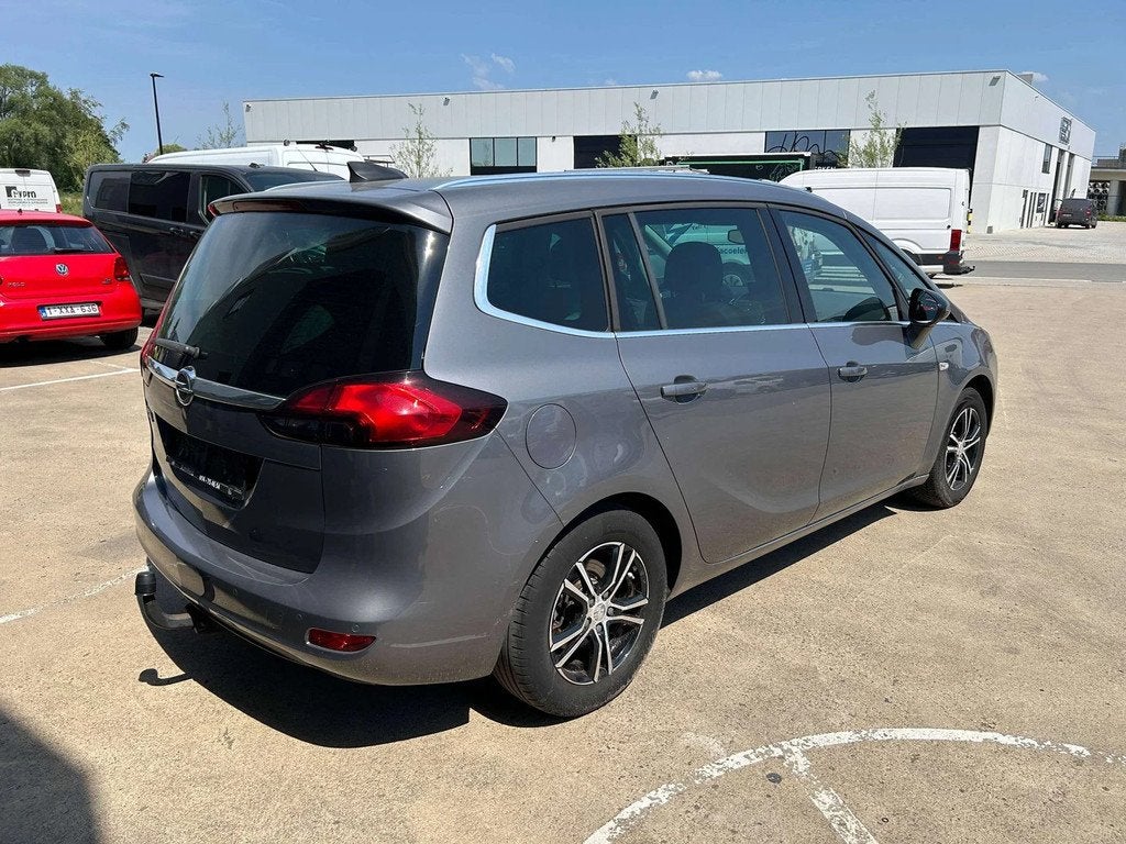 Opel Zafira Tourer Zafira 1.4 Turbo Enjoy nette wagen extra, Auto's, Gebruikt, Zwart, 4 cilinders, Bedrijf
