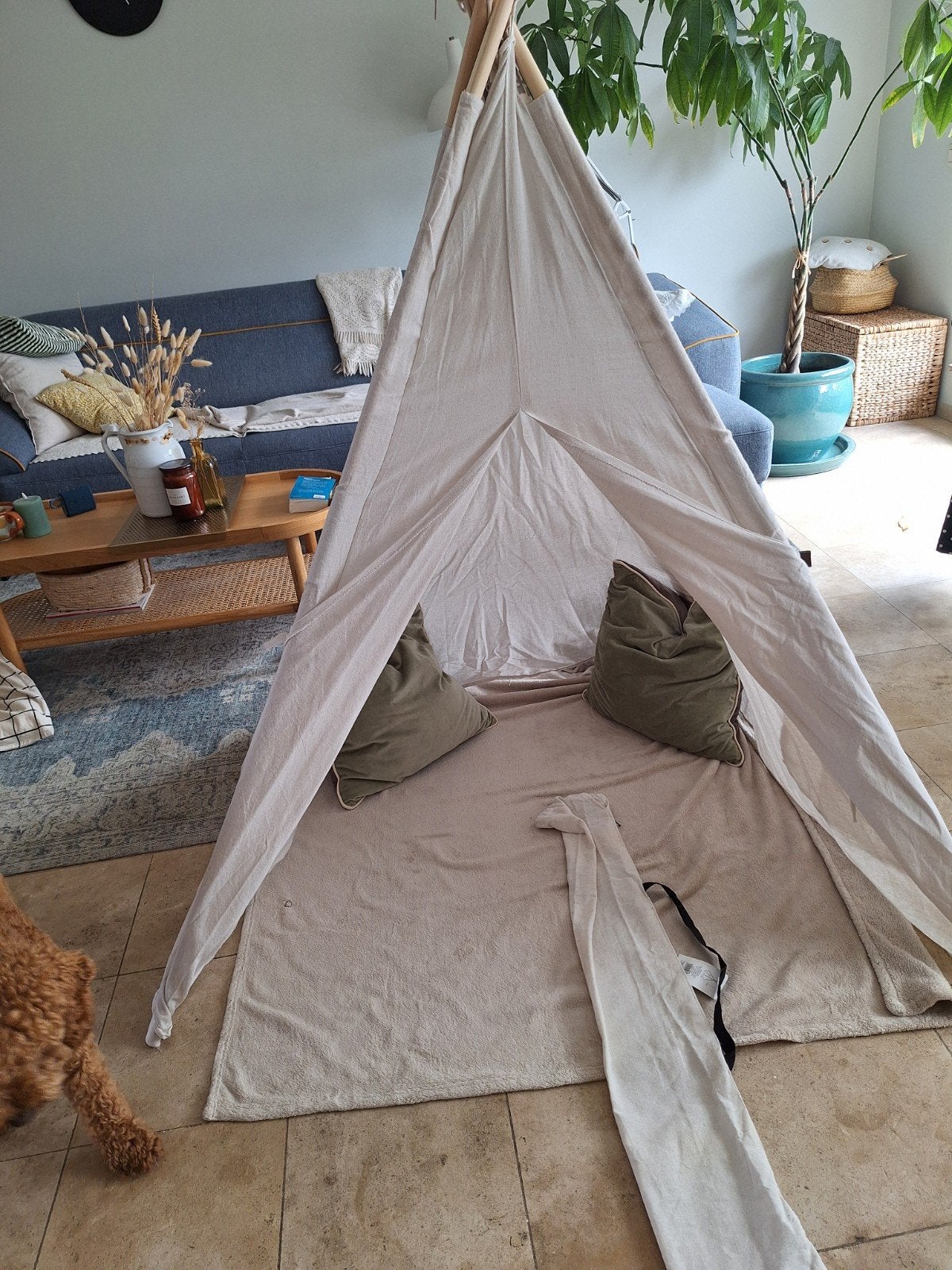 kindertent, Kinderen en Baby's, Ophalen, Zo goed als nieuw, Hout