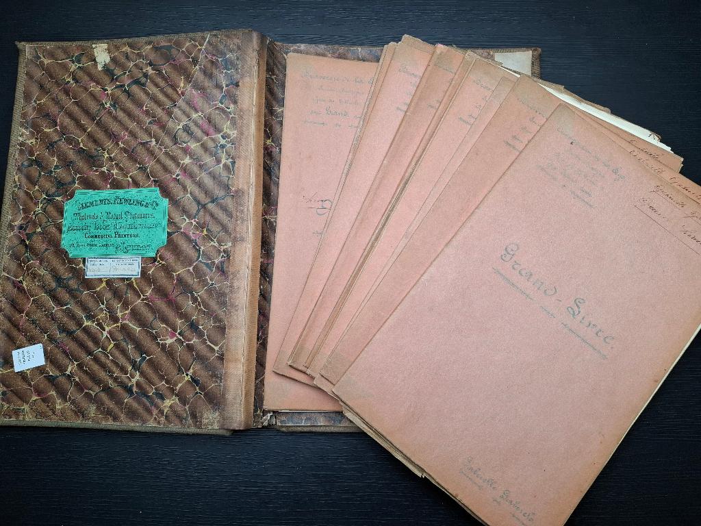 Comptabilité manuscrite 1906 Brasserie de la Lys Gand, Enlèvement ou Envoi