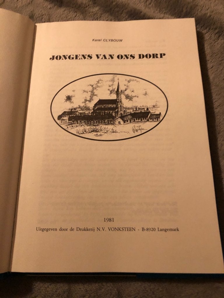 Jongens van ons dorp - Karel Clybouw, 20e eeuw of later, Karel Clybouw, Ophalen of Verzenden, Zo goed als nieuw