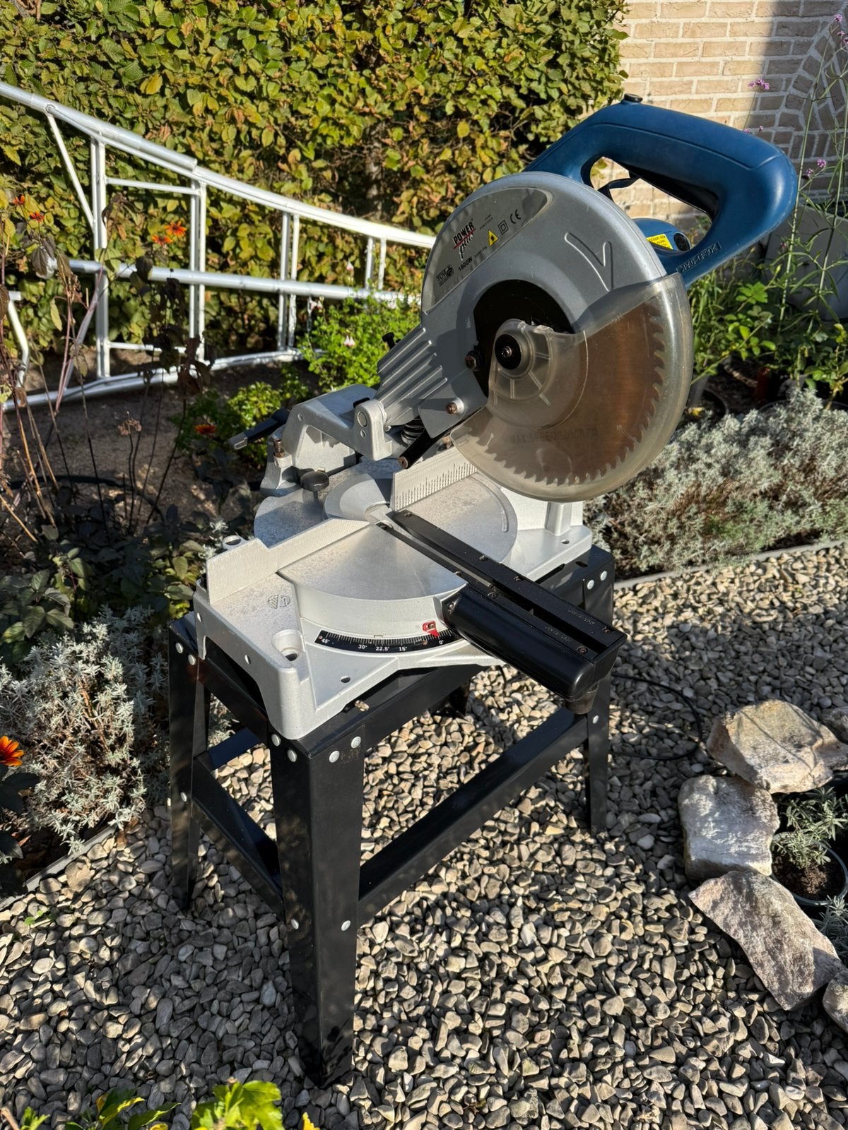 Afkortzaag met trekfunctie, Doe-het-zelf en Bouw, Ophalen of Verzenden, Zo goed als nieuw, Afkortzaag