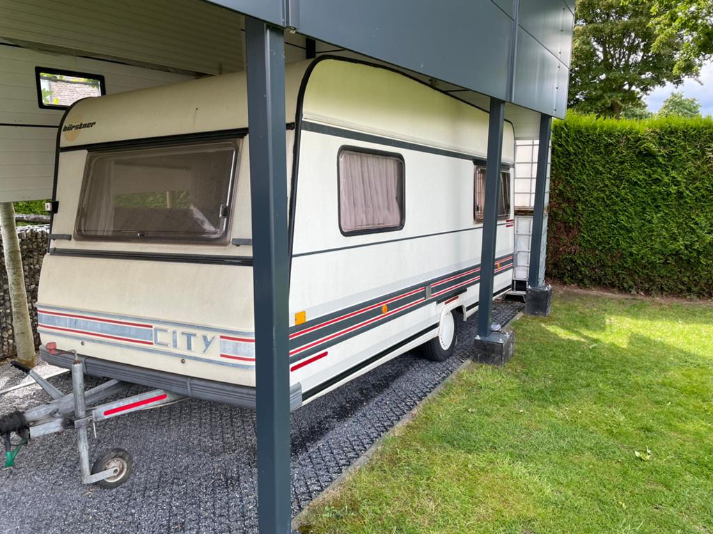 Caravan burstner city 4 p zonder schade 0476410316, Particulier, Réfrigérateur