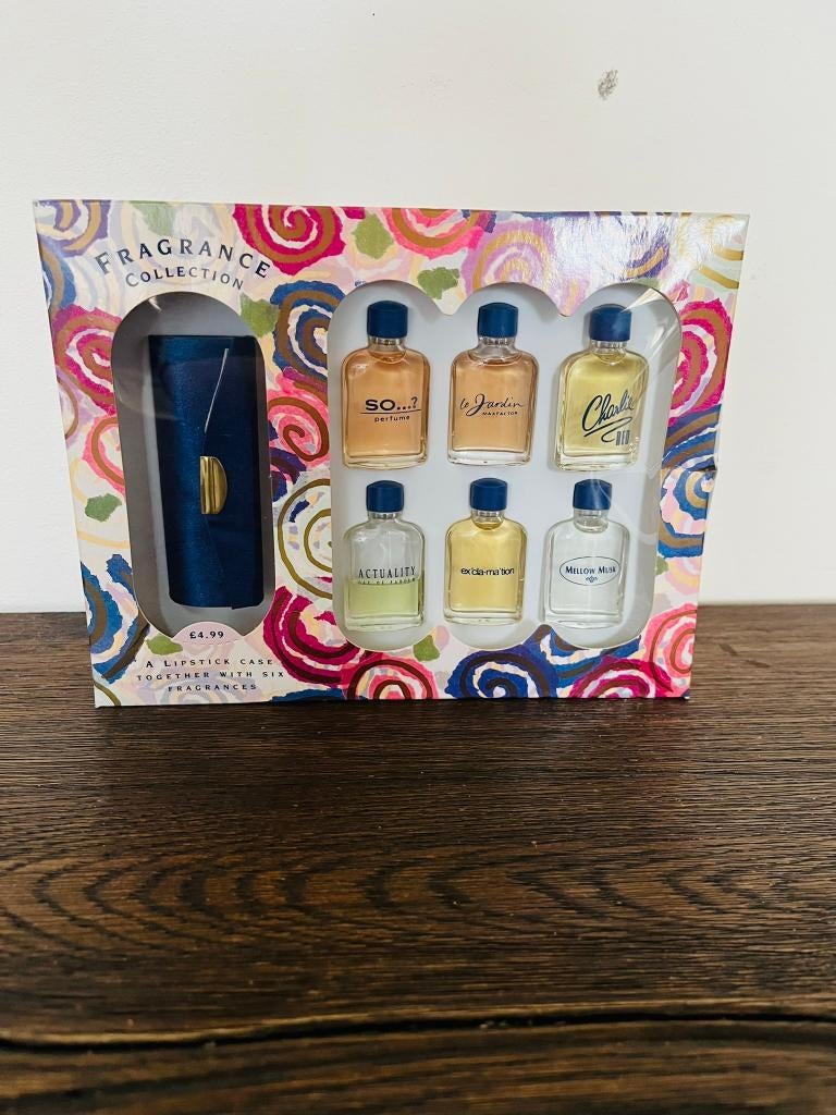 parfum vintage, avec étui  Max Factor, Yardley, Coty, Enlèvement ou Envoi, Neuf, Miniature, Plein