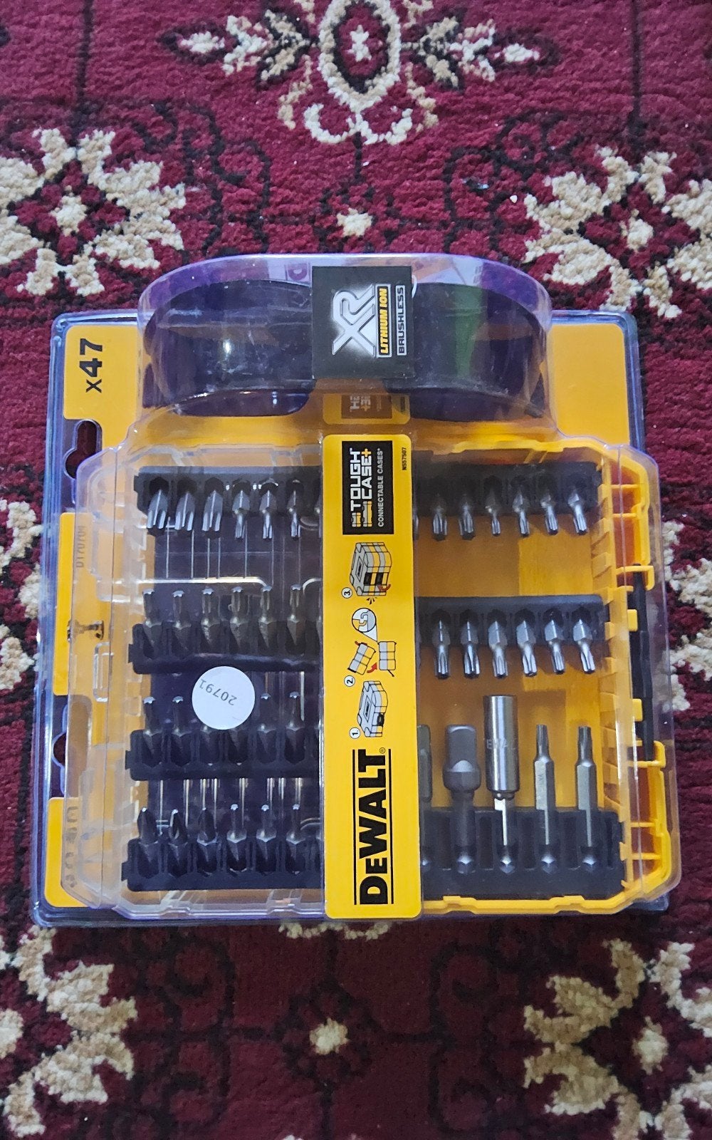 Ensemble de 47 embouts de tournevis DEWALT DT70704-QZ Toughc, Enlèvement ou Envoi