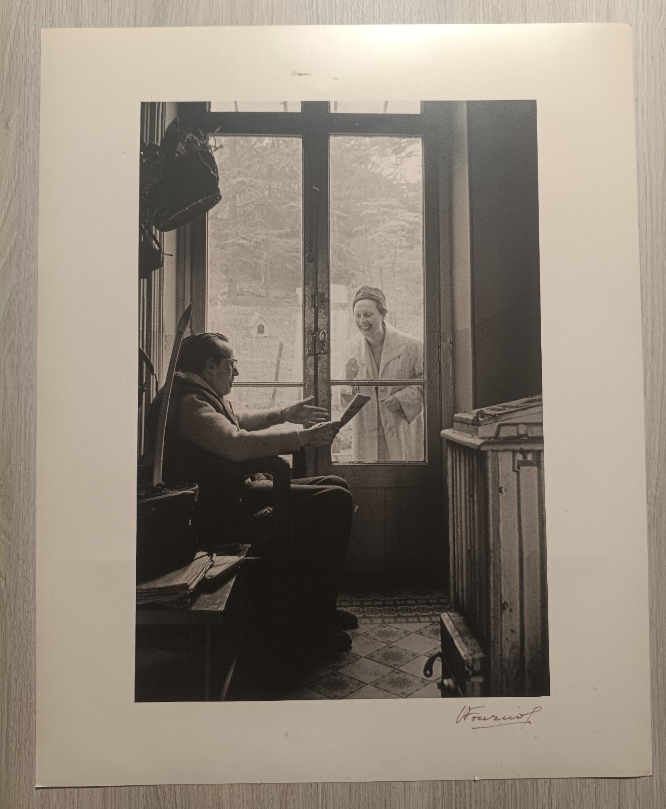 Photo dédicacée par Luc Fournol - Louis-Ferdinand Céline & A, Antiquités & Art, Art | Dessins & Photographie, Envoi