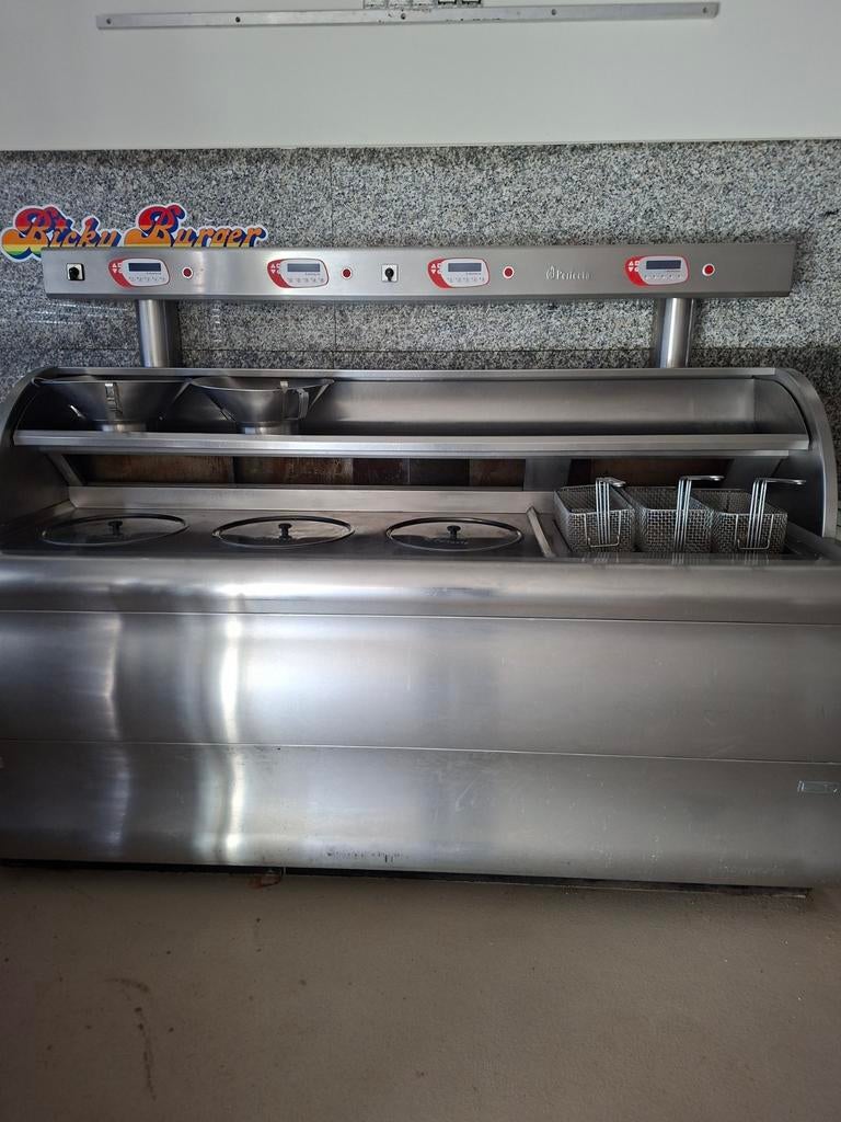 Hoogrendements  bakwand friteuse Perfecta, Ophalen