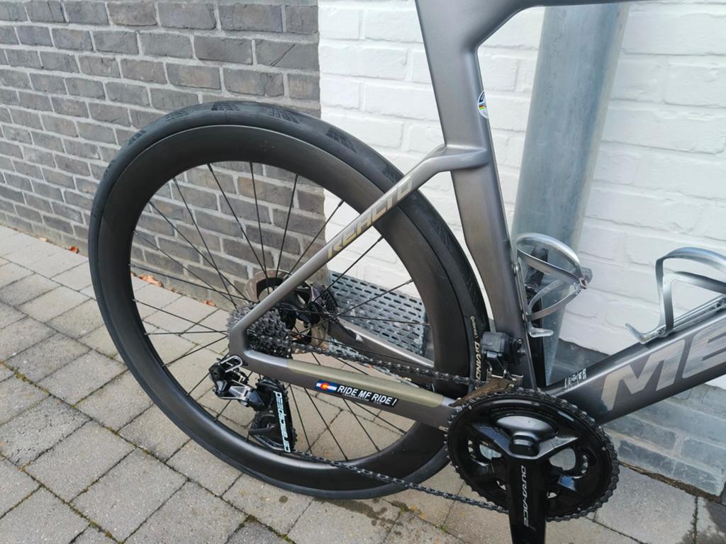 Merida Reacto Team cf5, Fietsen en Brommers, Fietsen | Racefietsen, 28 inch, Carbon, Zo goed als nieuw, 57 tot 61 cm