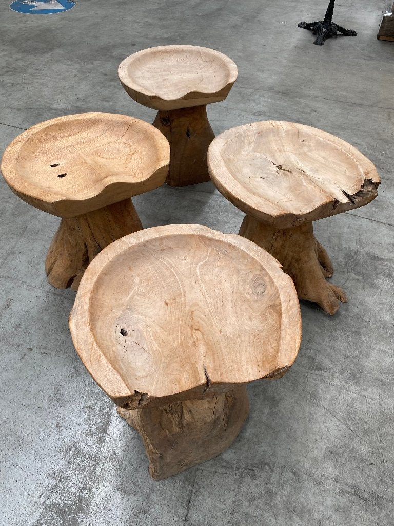 Krukje boomstronk (32 stuks), Ophalen of Verzenden, Gebruikt, Hout