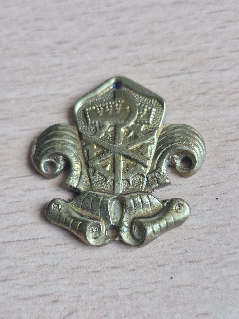 Authentiek oud embleem Vlaams Verbond Katholieke Scouts, Enlèvement, Utilisé, Autres sujets/thèmes, Insigne ou Pin's