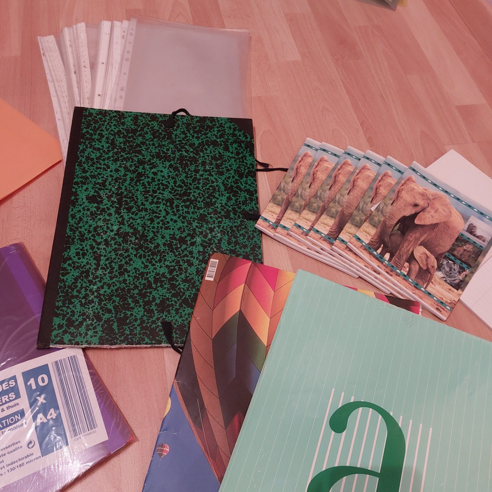 Schoolmateriaal (nieuw en gebruikt), Ophalen