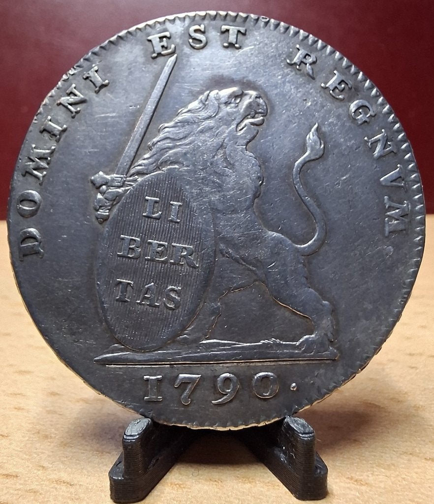 Zilveren leeuw 1790, Postzegels en Munten, Verzenden, Zilver, Losse munt, Zilver