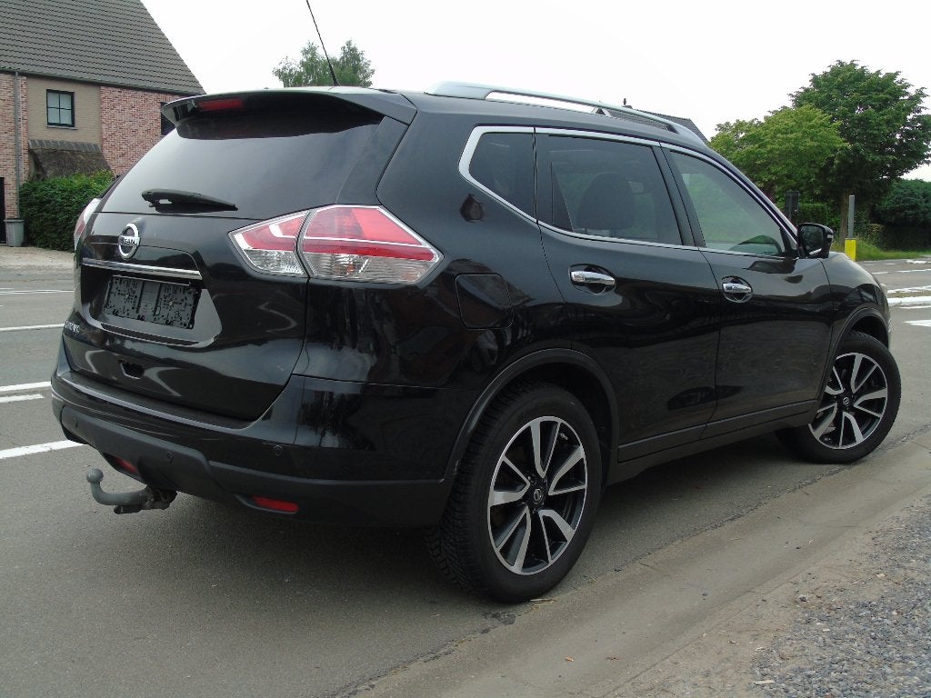 Nissan X-Trail 1.6 dCI *2015 *Ohboekje*7 Plts*Full*AUTOMAAT, Auto's, Nissan, Euro 5, Lane Keeping Assist, Beige, 1600 cc