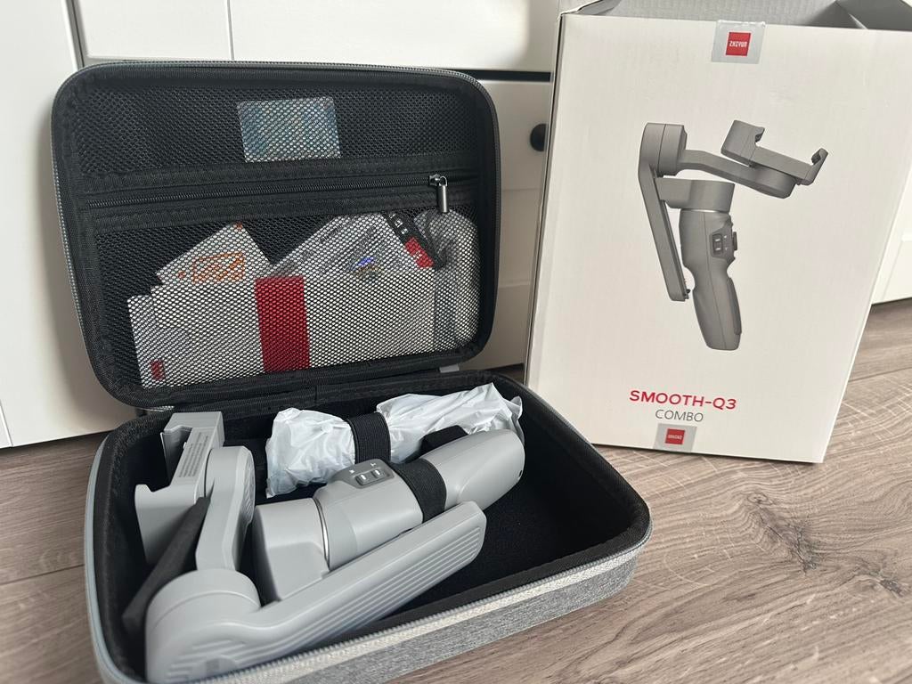 Gimbal Zhiyun smooth q3 combo, Enlèvement, Comme neuf
