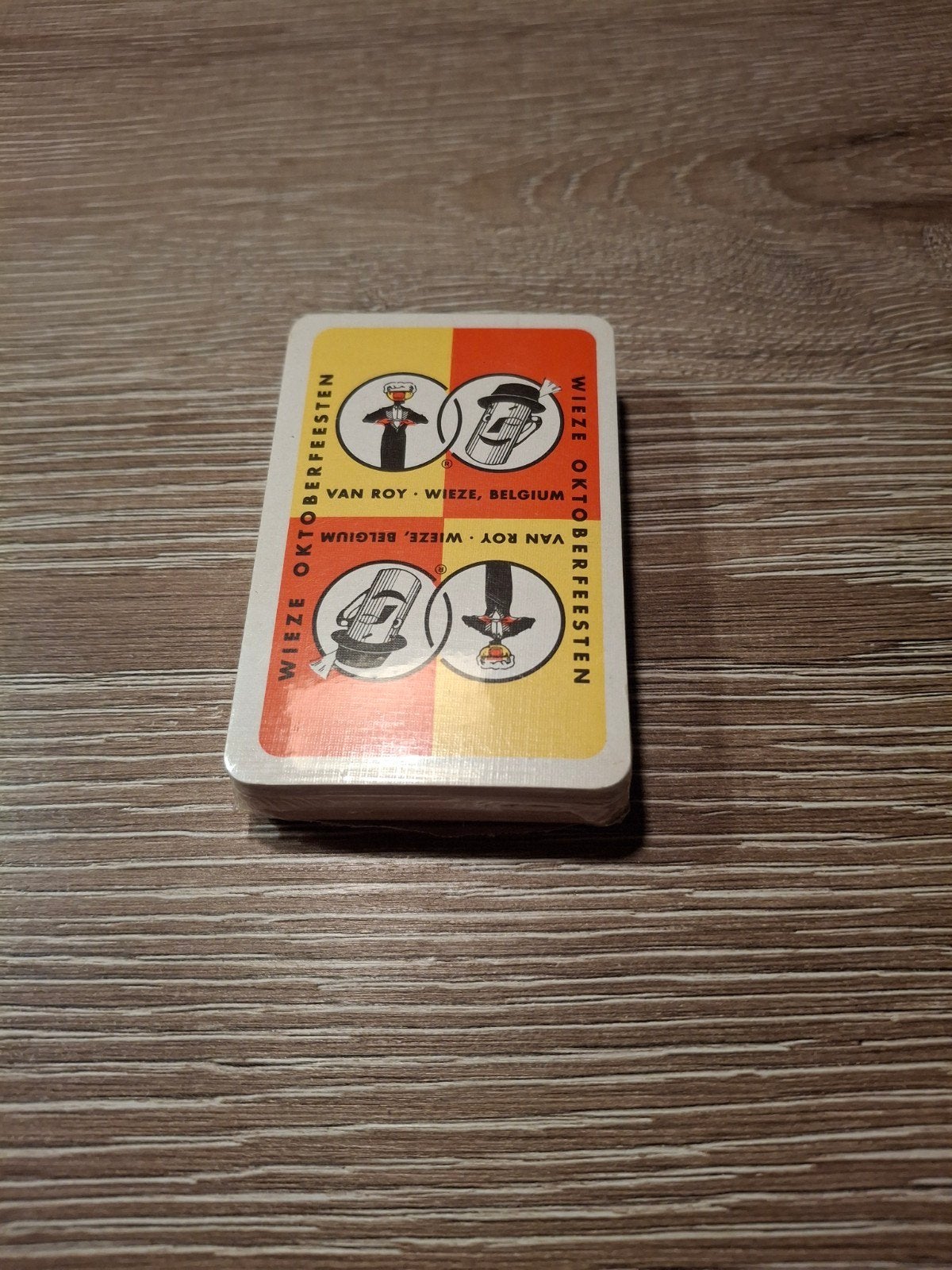 Speelkaarten wieze, Verzamelen, Biermerken, Ophalen of Verzenden