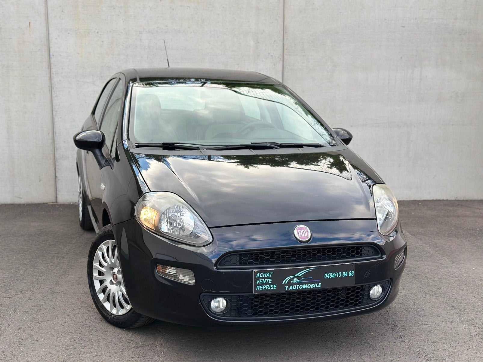 Fiat Punto 1.2i | GARANTIE 12MOIS, Autos, Euro 5, Achat, Boîte manuelle, Noir