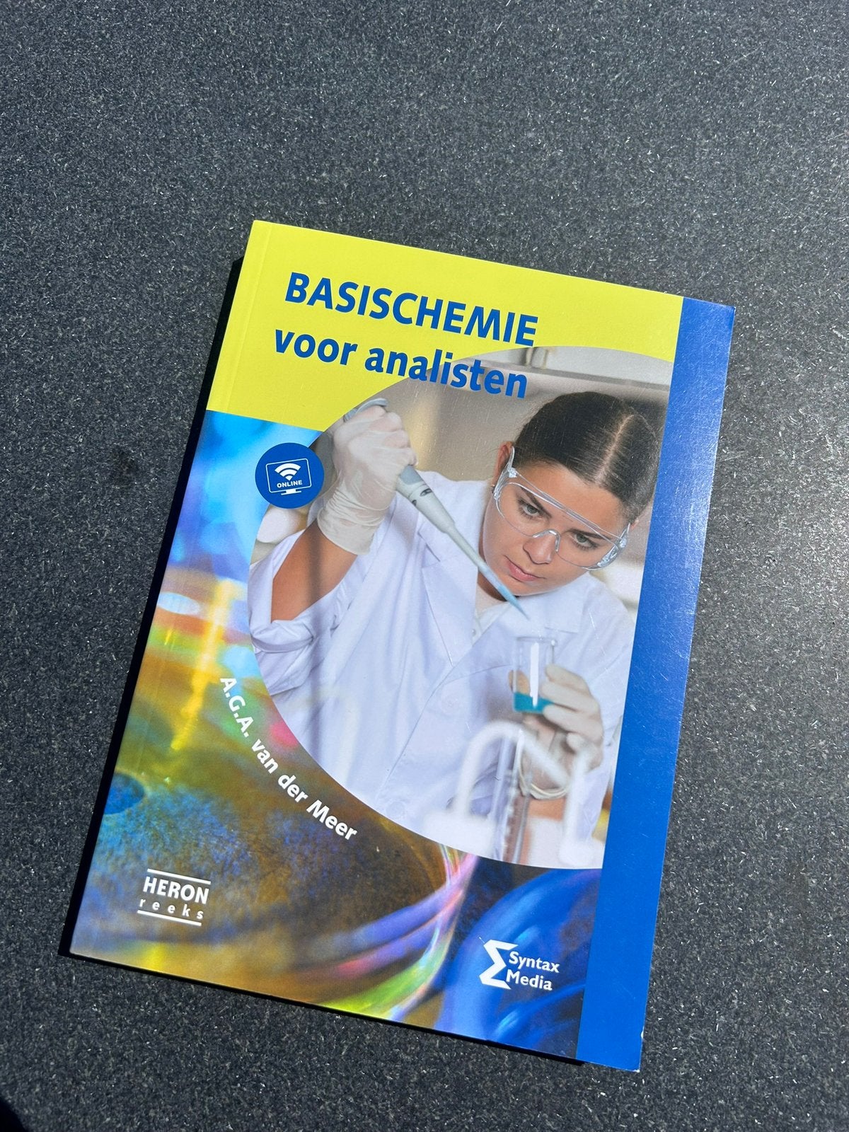 A.G.A. van der Meer - Basischemie voor analisten, Ophalen of Verzenden, A.G.A. van der Meer