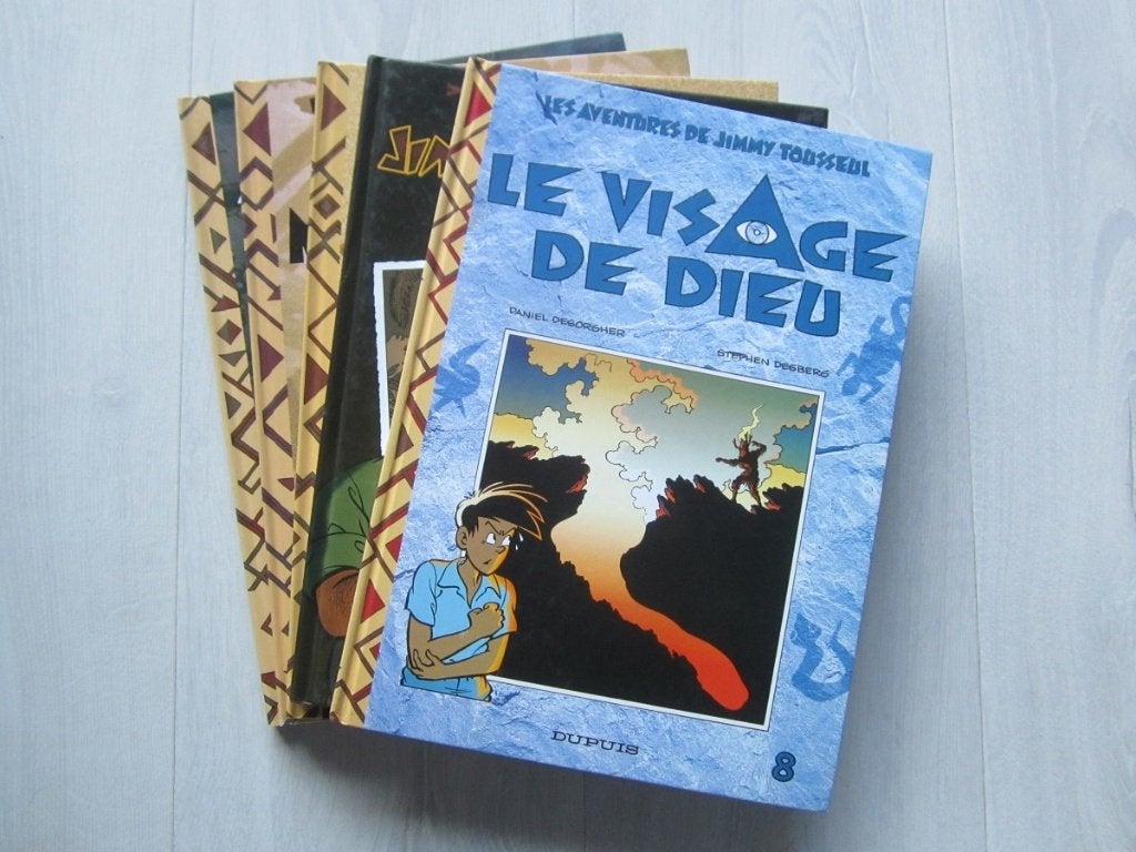 Jimmy Tousseul - 4,00Eur / pièce, Livres, BD, Plusieurs BD, Enlèvement ou Envoi, Comme neuf, Desberg - Desorgher