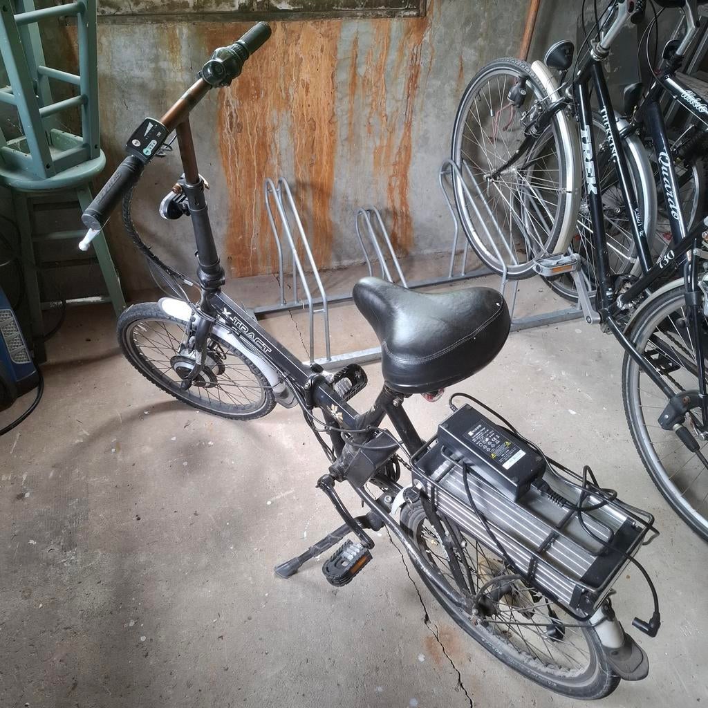 Gereserveerd  - werkende elektrische plooifiets, Fietsen en Brommers, Fietsen | Vouwfietsen, Ophalen
