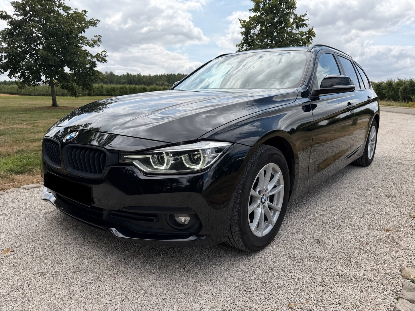 Bmw 318d f31 Automaat euro 6d (Gekeurd voor verkoop), Auto's, BMW, Automaat, 1995 cc, Zwart, 5 deurs