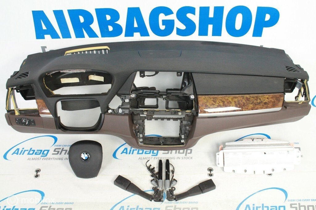 Airbag kit - Tableau de bord brun HUD BMW X5 E70 (2006-2014), Autos : Pièces & Accessoires, Enlèvement ou Envoi, Utilisé