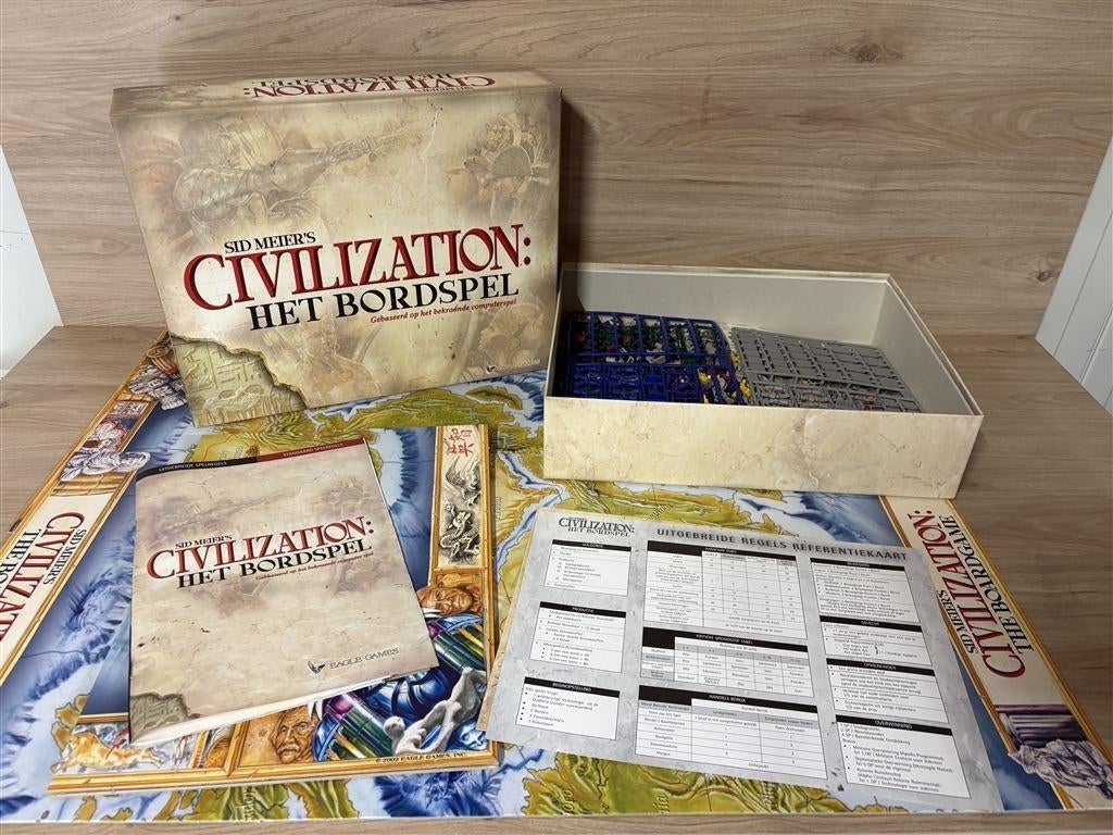 civilization het bordspel mooie uitgave [3351], Verzenden, Zo goed als nieuw