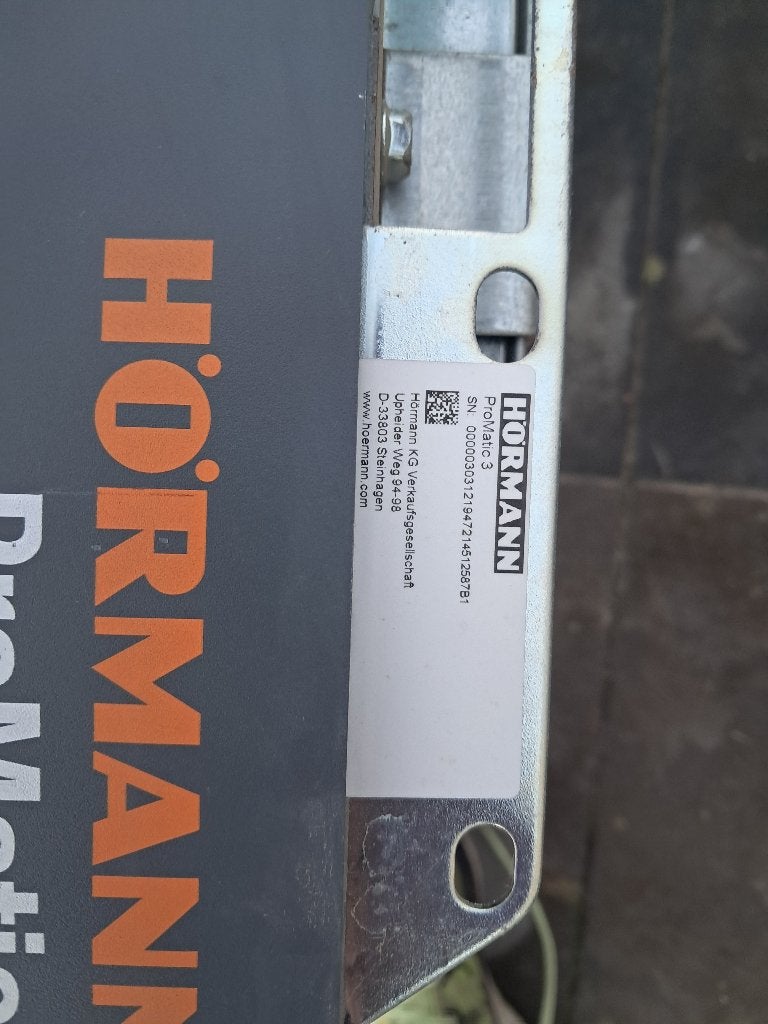 Hörmann promatic 3 voor garagedeur/poort, Ophalen, Nieuw