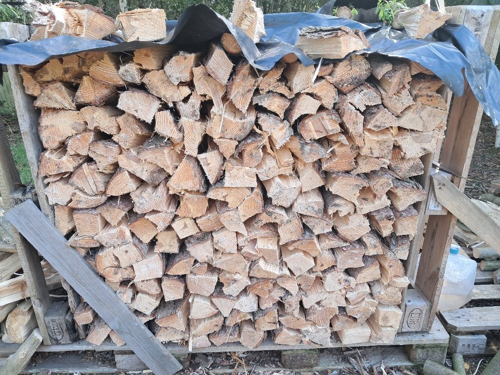 Brandhout mast, Minder dan 3 m³, Ophalen, Overige houtsoorten, Blokken