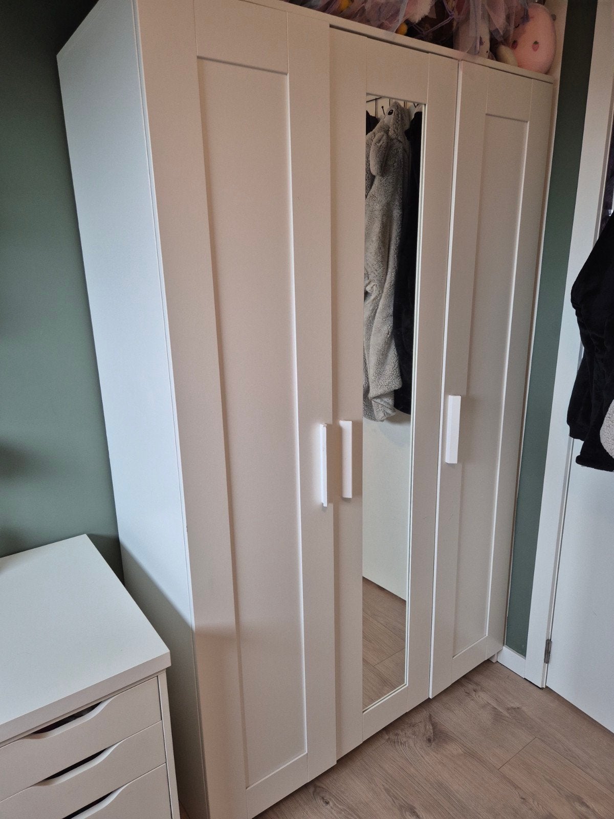 ikea kast, Ophalen
