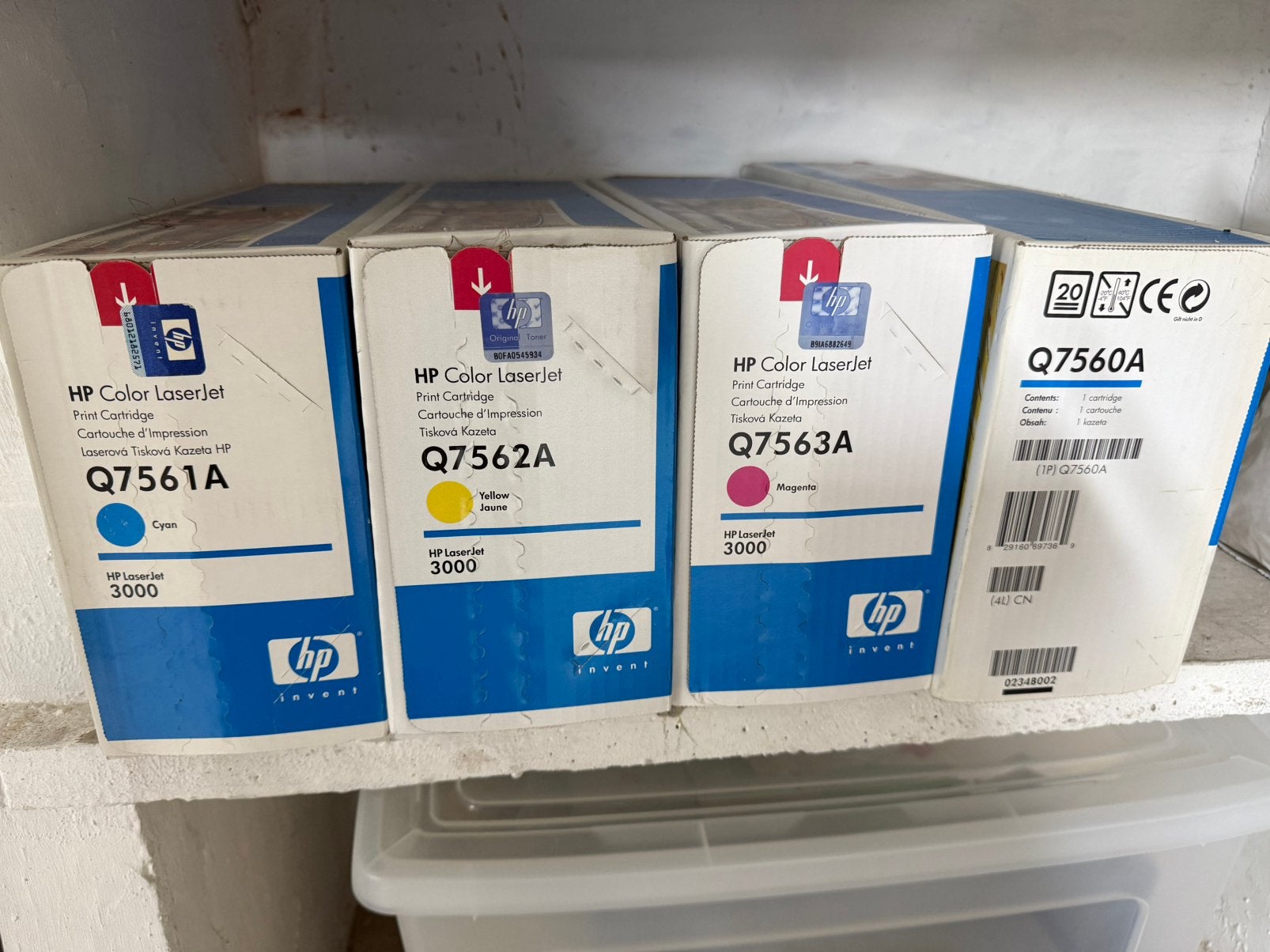 Originele HP toners voor Laserjet HP 2700/3600, Enlèvement ou Envoi, Comme neuf, Toner