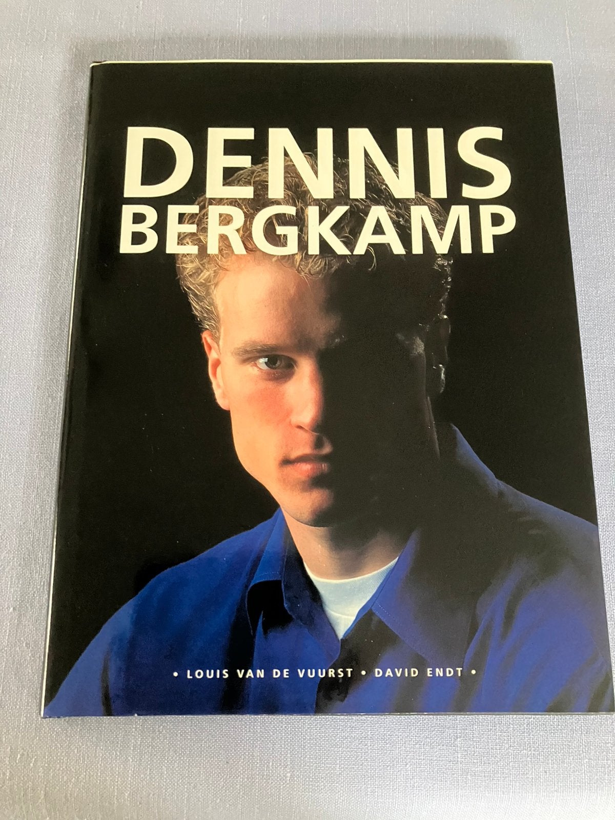 Gesigneerd Dennis Bergkamp Ajax, Ophalen of Verzenden, Zo goed als nieuw