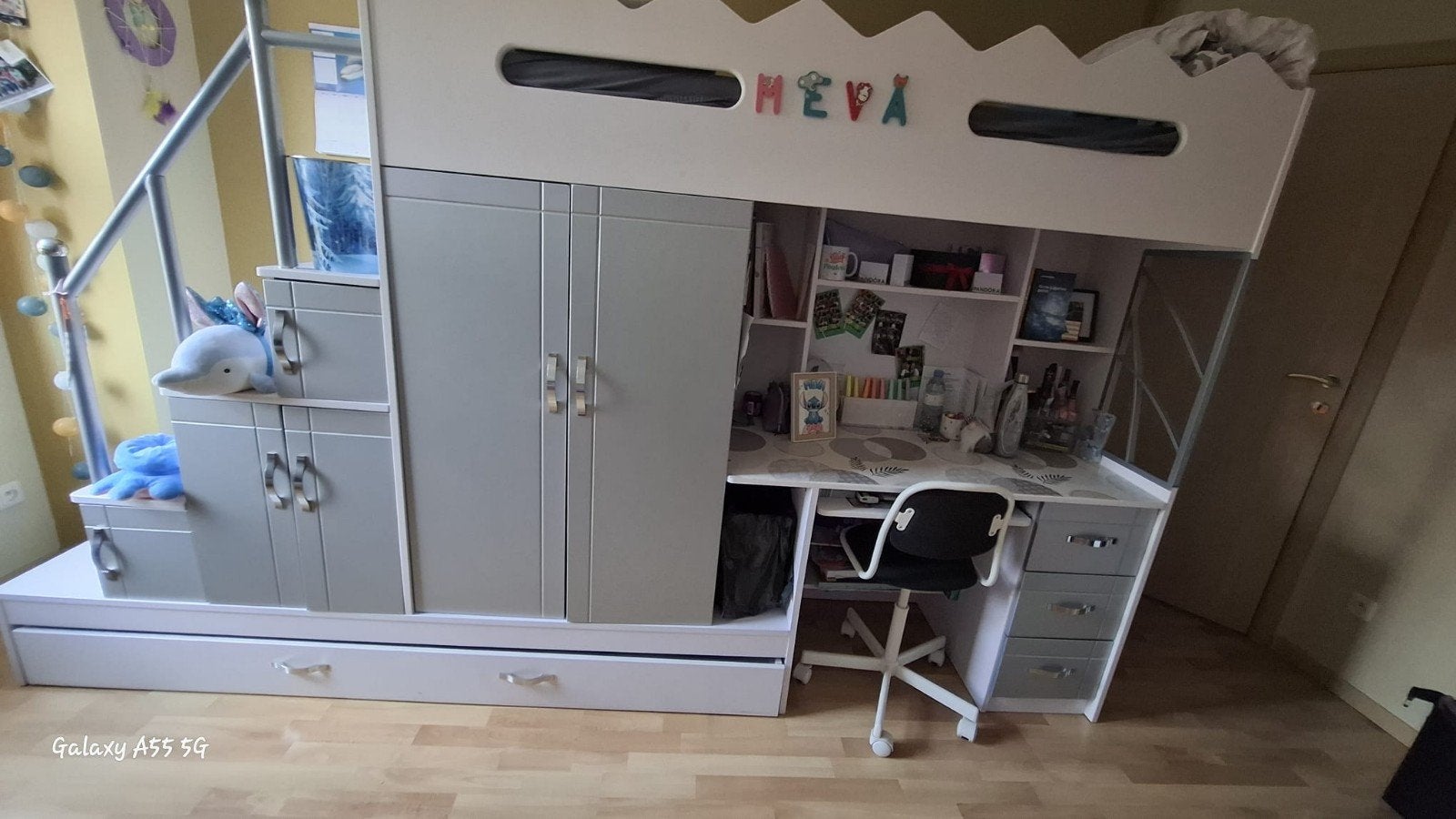 chambre de princesse, Enfants & Bébés, Chambre d'enfant | Lits, Comme neuf, 180 cm ou plus, 85 à 100 cm, Lit mezzanine ou Lit superposé
