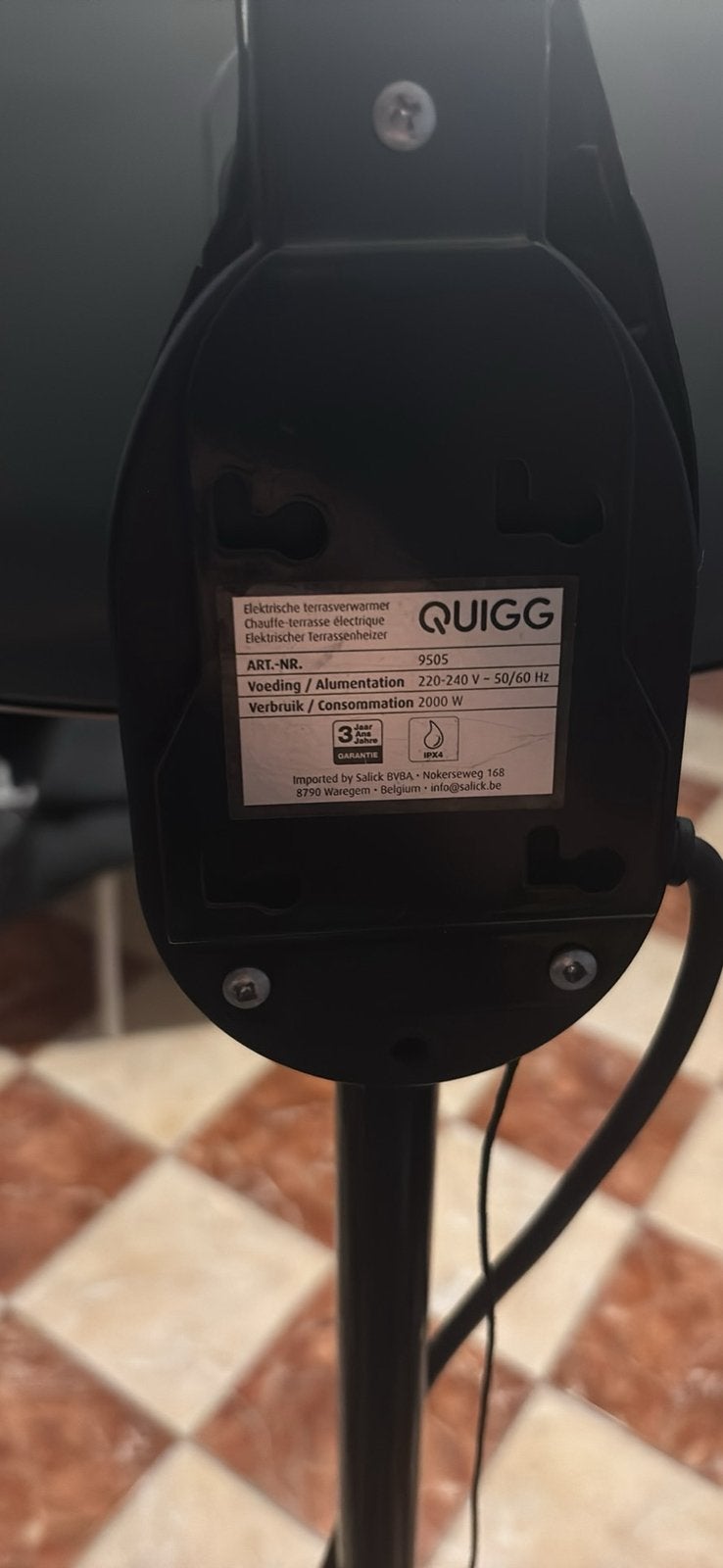 Quigg, Enlèvement, Comme neuf