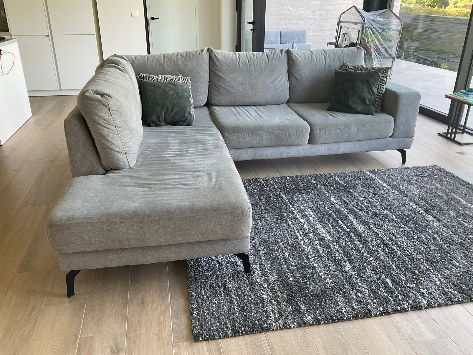 Zetel en tapijt, Maison & Meubles, Canapés | Coins salons complets, Utilisé, Enlèvement ou Envoi