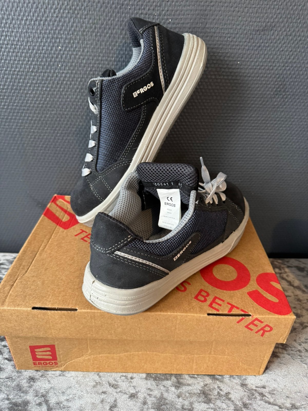 Nieuwe ERGOS veiligheidssneakers maat 43., Overige kleuren, Nieuw, Ophalen of Verzenden, Werkschoenen