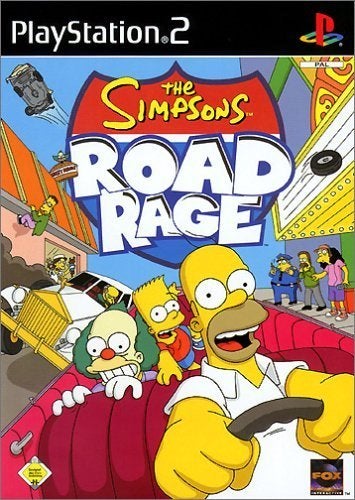 The Simpsons Road Rage (sans livret), Consoles de jeu & Jeux vidéo, Enlèvement ou Envoi, 1 joueur, Utilisé, À partir de 3 ans