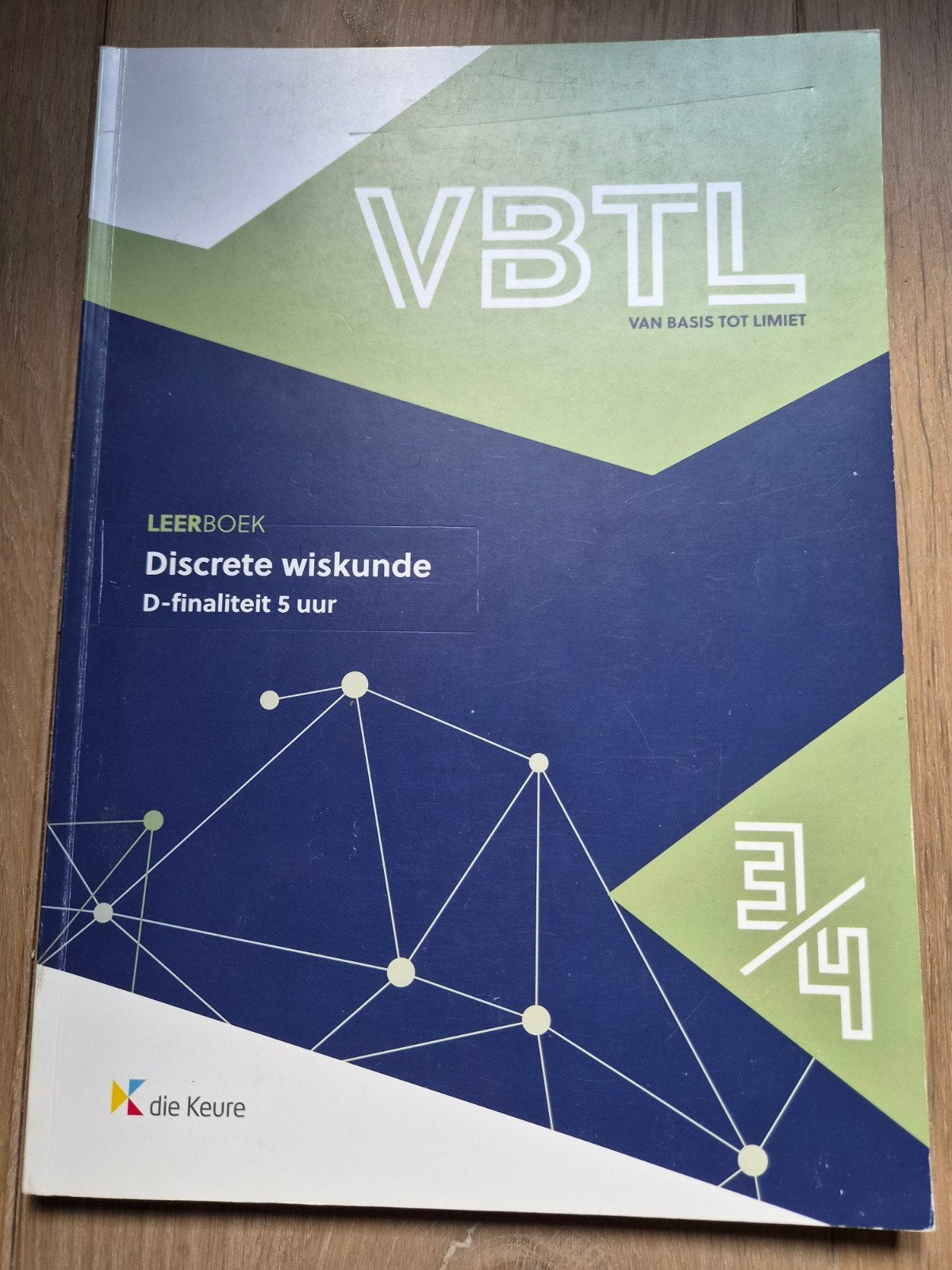 VBTL 3/4 - Leerboek discrete wiskunde (D-5 uur), Ophalen of Verzenden, Nederlands, Philip Bogaert; Marc Muylaert; Filip Geeurickx; Roger Van Nie...