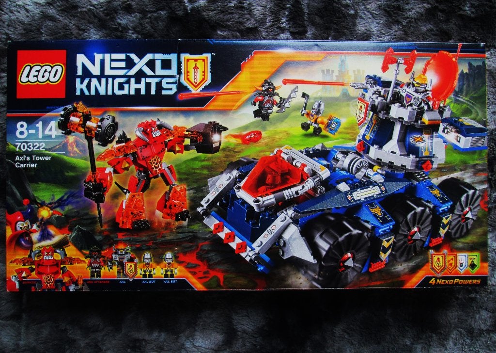 Lego 70322 Nexo Knights Axl’s Torentransport Nieuw Verzegeld, Overige thema's, Lego, Nieuw, Ophalen of Verzenden