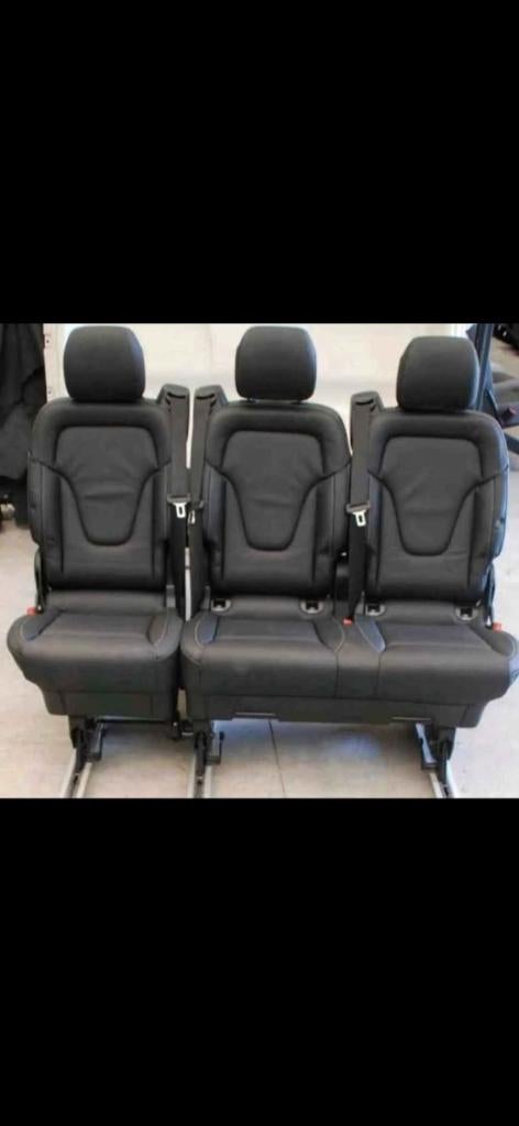 Mercedes Original W447 Lugano leren bank, Ophalen, Mercedes-Benz