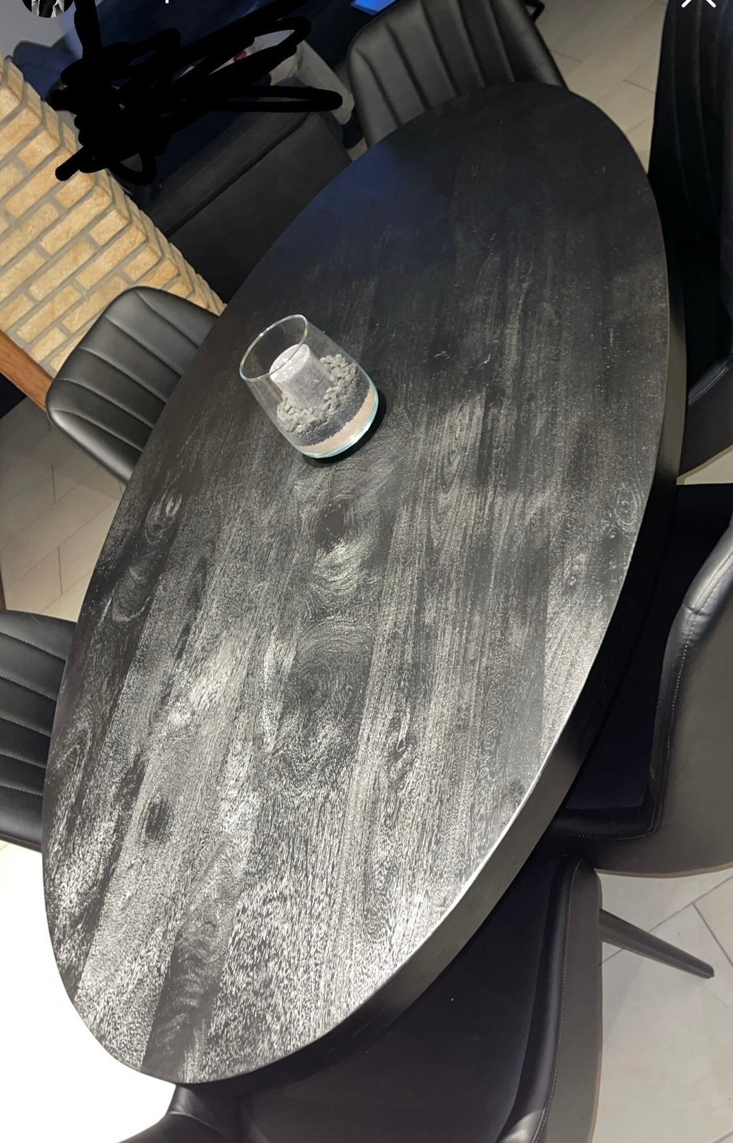 Table a manger avec 6 chaises, Enlèvement, Comme neuf
