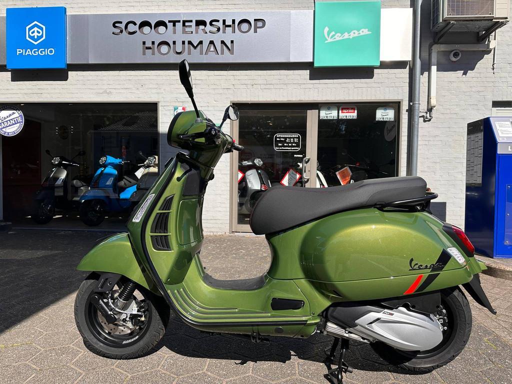 Vespa GTS Super Sport 310cc 80th Verde Ribelle (nr0), Scooter, Bedrijf, 310 cc, 12 t/m 35 kW