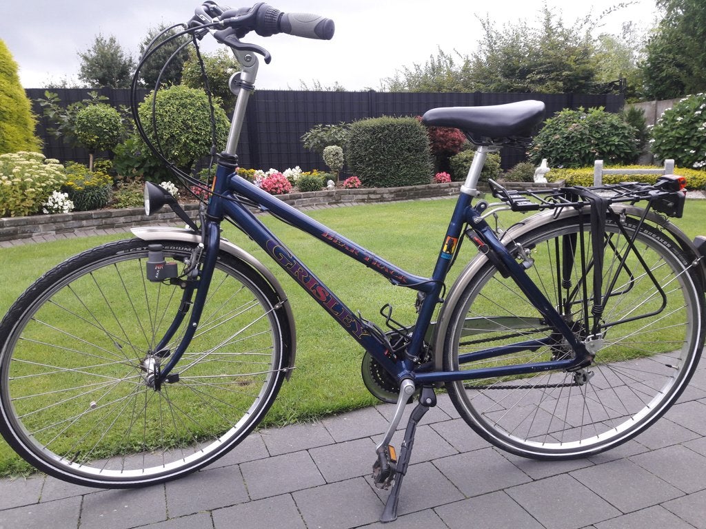 Damesfiets Bear Track 21 versnellingen, Gebruikt, Velgrem, Versnellingen, 50 tot 53 cm