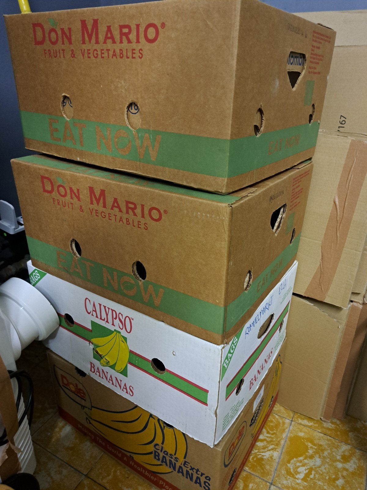 5 Bananendozen gratis, Doe-het-zelf en Bouw, Kratten en Dozen, Ophalen